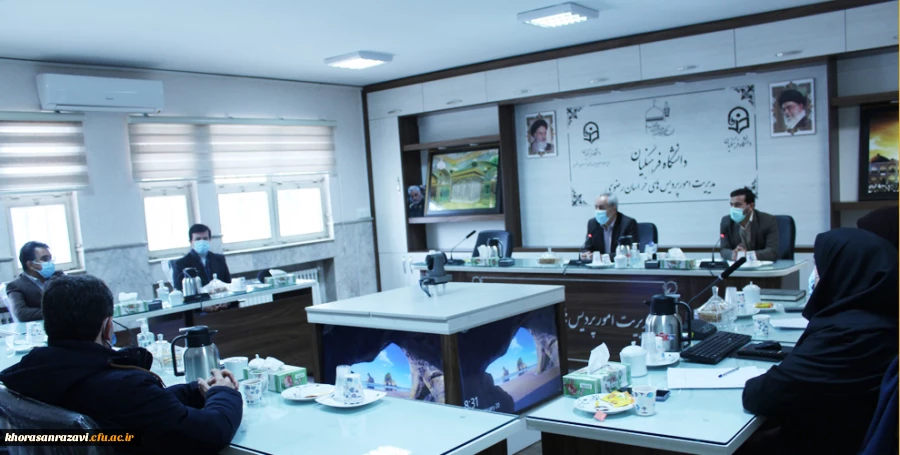برگزاری جلسه نظرسنجی برای انتخاب مدیر گروه تربیت بدنی دانشگاه فرهنگیان خراسان رضوی