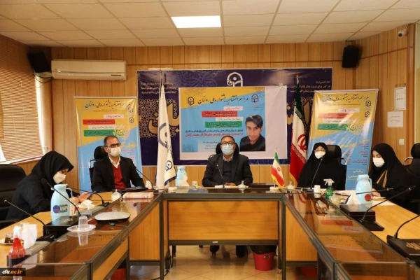 معاون دانشجویی در آیین اختتامیه جشنواره سلامت روان