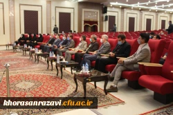 آیین تجلیل از تلاشگران و مقام آوران حوزه دانشجویی دانشگاه فرهنگیان خراسان رضوی 8