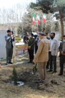 کاشت نهال به نام شهدای دانشگاه فرهنگیان خراسان رضوی 11