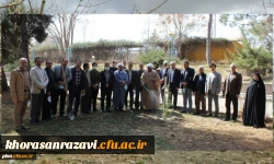 برگزاری آئین پویش درختکاری یابود ۱۴۱ شهید دانشگاه فرهنگیان خراسان رضوی 2