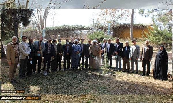 برگزاری آئین پویش درختکاری یابود ۱۴۱ شهید دانشگاه فرهنگیان خراسان رضوی 2