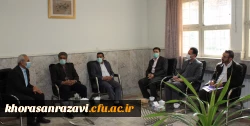 بازدید ناظران کشوری طرح سنجش عملکرد فرهنگی از دانشگاه فرهنگیان خراسان رضوی