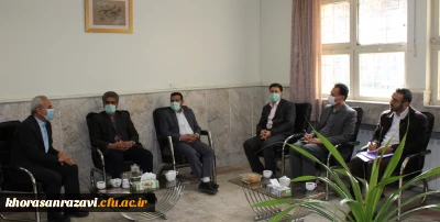 بازدید ناظران کشوری طرح سنجش عملکرد فرهنگی از دانشگاه فرهنگیان خراسان رضوی