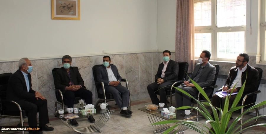 بازدید ناظران کشوری طرح سنجش عملکرد فرهنگی از دانشگاه فرهنگیان خراسان رضوی