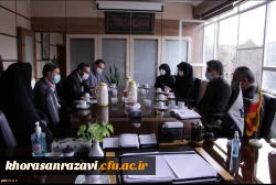 بازدید ناظران کشوری طرح سنجش عملکرد فرهنگی از دانشگاه فرهنگیان خراسان رضوی 3