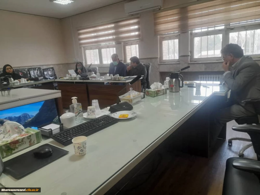 برگزاری واپسین و چهاردهمین جلسه شورای پژوهشی و تحصیلات تکمیلی دانشگاه فرهنگیان خراسان رضوی 2