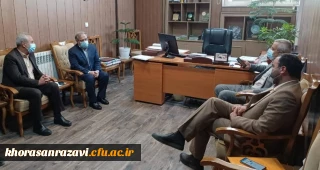 در دیدار با مدیرکل نوسازی توسعه و تجهیز مدارس خراسان رضوی مطرح شد:

قدردانی معاون هماهنگی دانشگاه فرهنگیان خراسان رضوی از همکاری سازمان نوسازی استان جهت انجام پروژه سرای دانشجویی کوثر 