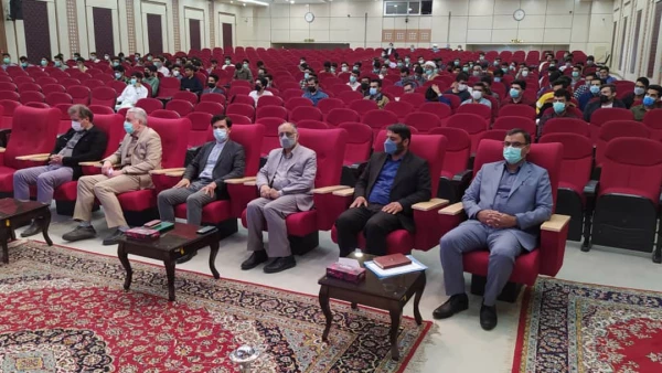 آئین استقبال از دانشجومعلمان در پردیس شهید بهشتی مشهد