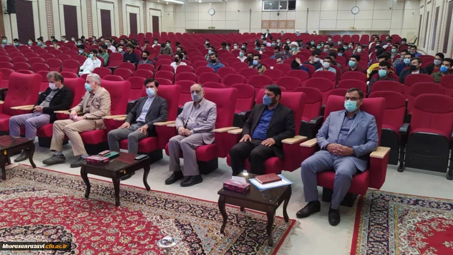 آئین استقبال از دانشجومعلمان در پردیس شهید بهشتی مشهد