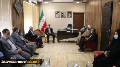 در دیدار هیأت رئیسه دانشگاه فرهنگیان خراسان رضوی با مدیر کل آموزش و پرورش استان عنوان شد:

اجرای طرح تدریس جهادی دانشجومعلمان در مناطق محروم