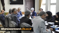 دیدار مدیران گروه های آموزش دانشگاه فرهنگیان خراسان رضوی با مدیر امور پردیس های استان