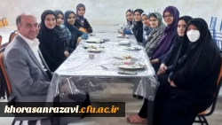 دیدار مدیر امور پردیس های خراسان رضوی از پردیس شهید هاشمی نژاد خراسان رضوی