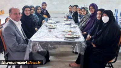 دیدار مدیر امور پردیس های خراسان رضوی از پردیس شهید هاشمی نژاد خراسان رضوی