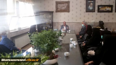 جلسه مدیر امور پردیس های خراسان رضوی با مأموران آموزشی وزارتی
