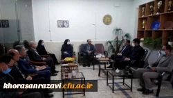 جلسه مشترک مسئولان دانشگاه فرهنگیان خراسان رضوی با فرماندار و مسئولان آموزش و پرورش شهرستان قوچان
