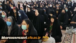  اولین روز از حضور دانشجومعلمان دختر شرکت کننده در اردوی کشوری زیارت اولی ها در مشهد