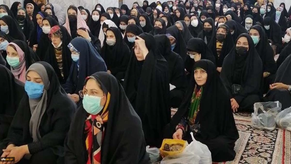  اولین روز از حضور دانشجومعلمان دختر شرکت کننده در اردوی کشوری زیارت اولی ها در مشهد