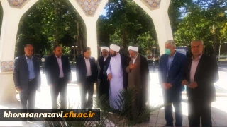 در سومین روز از اردوی دانش آموزان زیارت اولی انجام شد:

ادای احترام دانشجویان و مسئولان دانشگاه فرهنگیان به مقام والای شهدا