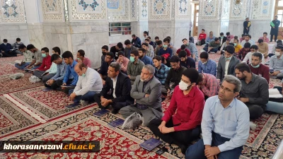 در آستانه میلاد امام رضا (ع) در مشهد مقدس در حال برگزاری است:

مرحله دوم اردوی کشوری زیارت اولی ها