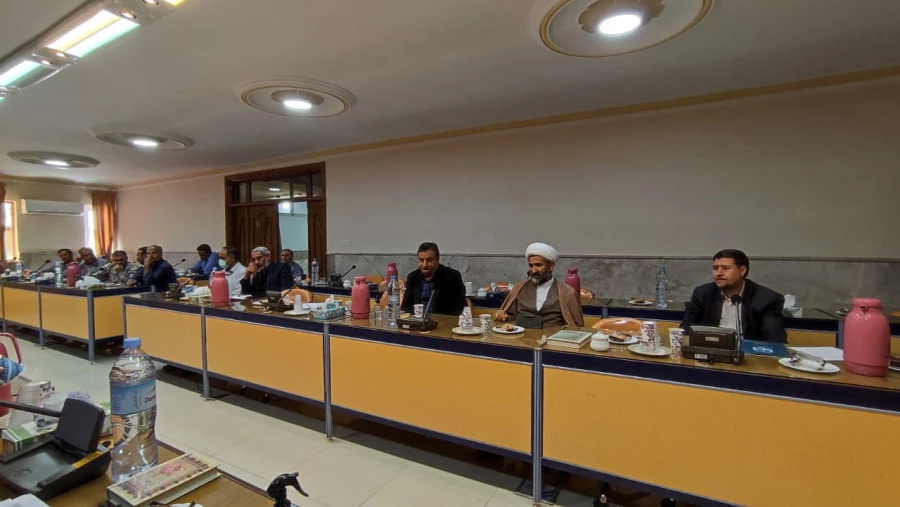 جلسه شورای اداری پردیس شهید بهشتی