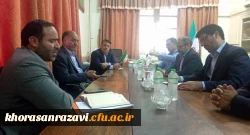 برگزاری جلسه هماهنگی و هم اندیشی اداره کل آموزش و پرورش و دانشگاه فرهنگیان خراسان رضوی