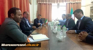 برگزاری جلسه هماهنگی و هم اندیشی اداره کل آموزش و پرورش و دانشگاه فرهنگیان خراسان رضوی