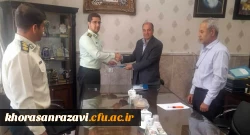 انعقاد تفاهم نامه همکاری میان دانشگاه فرهنگیان و فرماندهی انتظامی خراسان رضوی