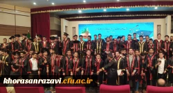 برگزاری جشن دانش آموختگی دانشجومعلمان پردیس شهید بهشتی