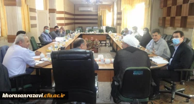 برگزاری جلسه شورای مدیریت و نظارت دانشگاه فرهنگیان خراسان رضوی
