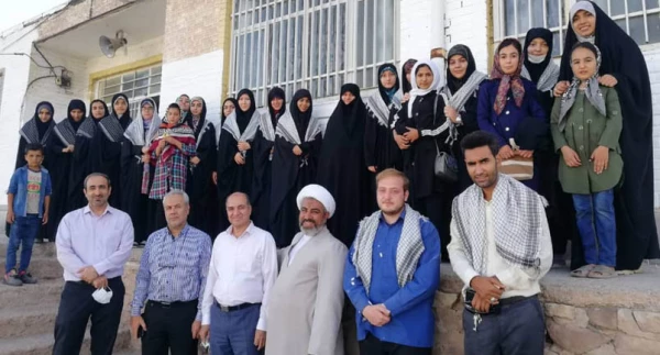 بازدید رئیس دانشگاه فرهنگیان خراسان رضوی و هیأت همراه از اردوی جهادی دانشجومعلمان بسیجی