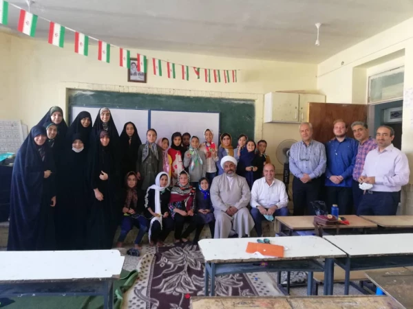 بازدید رئیس دانشگاه فرهنگیان خراسان رضوی و هیأت همراه از اردوی جهادی دانشجومعلمان بسیجی