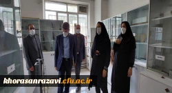 بازدید سرپرست معاونت پژوهش و فناوری دانشگاه فرهنگیان ار پردیس و مراکز دانشگاه در خراسان رضوی