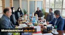 بازدید سرپرست معاونت پژوهش و فناوری دانشگاه فرهنگیان ار پردیس و مراکز دانشگاه در خراسان رضوی