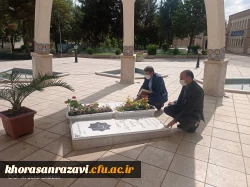 بازدید سرپرست معاونت پژوهش و فناوری دانشگاه فرهنگیان ار پردیس و مراکز دانشگاه در خراسان رضوی