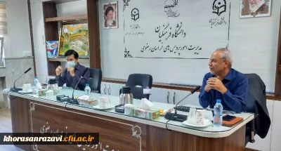 در دانشگاه فرهنگیان خراسان رضوی برگزار شد:

جلسه هماهنگی و تمهید مقدمات دوره توانمندسازی کارشناسان پژوهش و فناوری