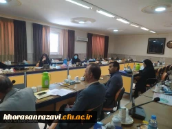 جلسه هماهنگی و هم اندیشی مدیران گروه های آموزشی