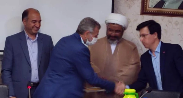 آئین تکریم و معارفه معاون توسعه منابع و امور دانشجویی پردیس شهید بهشتی مشهد