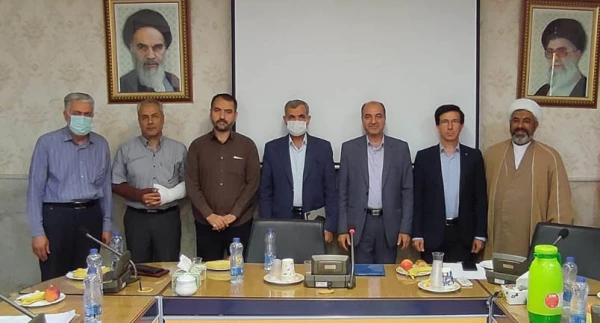 آئین تکریم و معارفه معاون توسعه منابع و امور دانشجویی پردیس شهید بهشتی مشهد