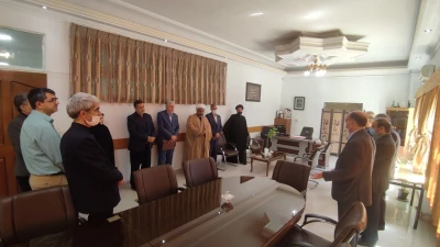 برگزاری آئین تکریم و معارفه معاون آموزشی، پژوهشی و فرهنگی پردیس شهید بهشتی مشهد