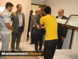 افتتاح و بهره بردار ی از دو مجموعه  سرای دانشجویی در مرکز ثامن الحجج (ع)  و پردیس شهید بهشتی مشهد: 2