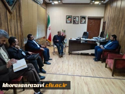 بازدید دکتر قاسمی مدیر کل حراست دانشگاه فرهنگیان و هیأت همراه و مسئولین استانی دانشگاه از مراکز و پردیس های  دانشگاه فرهنگیان مشهد مقدس 2