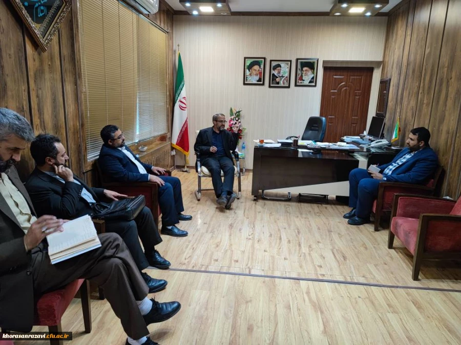 بازدید دکتر قاسمی مدیر کل حراست دانشگاه فرهنگیان و هیأت همراه و مسئولین استانی دانشگاه از مراکز و پردیس های  دانشگاه فرهنگیان مشهد مقدس 2