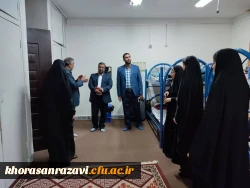 بازدید دکتر قاسمی مدیر کل حراست دانشگاه فرهنگیان و هیأت همراه و مسئولین استانی دانشگاه از مراکز و پردیس های  دانشگاه فرهنگیان مشهد مقدس 3
