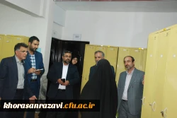 بازدید دکتر قاسمی مدیر کل حراست دانشگاه فرهنگیان و هیأت همراه و مسئولین استانی دانشگاه از مراکز و پردیس های  دانشگاه فرهنگیان مشهد مقدس 4