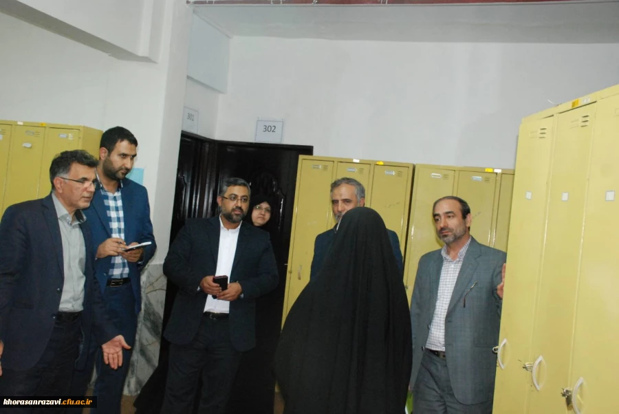 بازدید دکتر قاسمی مدیر کل حراست دانشگاه فرهنگیان و هیأت همراه و مسئولین استانی دانشگاه از مراکز و پردیس های  دانشگاه فرهنگیان مشهد مقدس 4