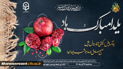 در جمع بانشاط دانشجویان برگزار شد:

یلدای دانشجویی با عطر و بوی فاطمی