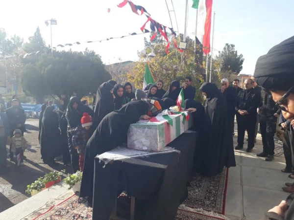 آیین استقبال از شهید گمنام در مرکز علامه طباطبایی سبزوار 6