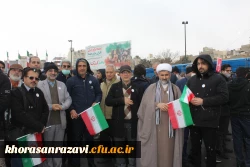 حضور باشکوه خانواده بزرگ دانشگاه فرهنگیان خراسان رضوی در اهپیمائی 22 بهمن 5