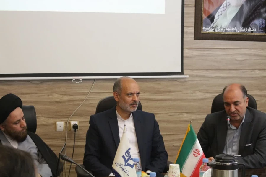 معارفه دکتر مهدی عبدالله زاده رافی به عنوان رئیس دانشگاه فرهنگیان واحد شهید رجایی تربت حیدریه  2